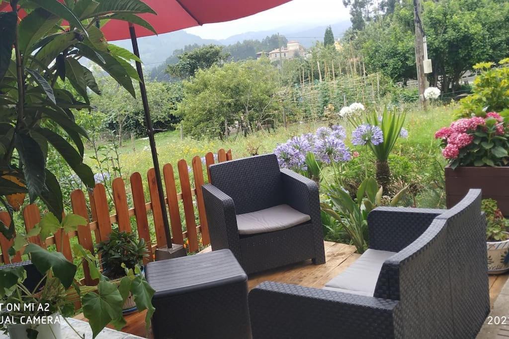 Abuhardillado En Pueblo Asturiano Apartamento